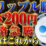 ※仮想通貨リップル（xrp）一部勝訴！1日で倍以上上昇したが、今週が今後爆上げするかの分岐点！このまま最高値更新なるか？【ビットコイン】【XRP】