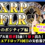 【投資】XRP&FLR特集！リップル社勝利目前情報！？で爆上げ！3回目のエアドロップも超高額報酬継続となった実情についてをわかりやすく解説！