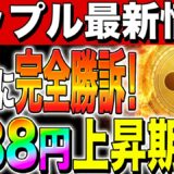 【リップル(XRP)】SEC裁判に完全勝訴！◯88円上昇期待！コインベース再上場へ！【仮想通貨】【ripple】【最新】【初心者】【将来】【ビットコイン】