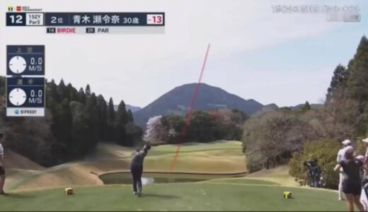 【女子ゴルフ】ティーショット集　Tポイント×ＥＮＥＯＳ ゴルフトーナメント