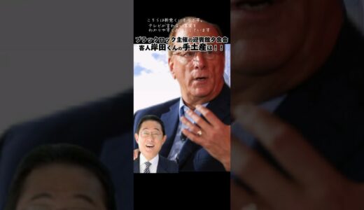 ブラックロックと岸田文雄　貯金から投資へ?