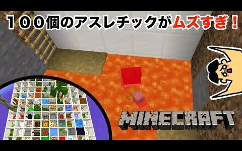 #2【マイクラ】ドイヒーくんのテクスチャのワールドやってみた！「パルクールパラダイス・１００個のアスレチック突破できるか？その２」