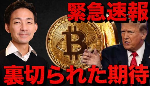 【悲惨】仮想通貨は超不安定相場突入。裏切られた期待。