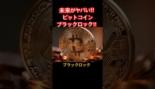 ブラックロックも認めた‼️#ビットコイン#仮想通貨#暗号通貨#投資#shors