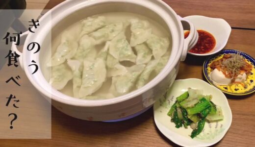 【再現料理】きのう何食べた？ ドラマ10話(会話の中でしか出ませんでしたが…)「水餃子」
