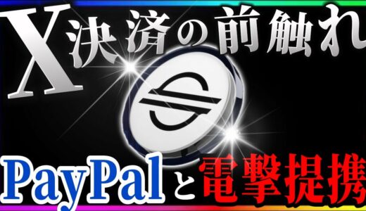 『X決済/ステラ』やっぱこのコインすげえわ。大手決済会社と電撃提携!! #xrp #仮想通貨 #リップル #暗号資産