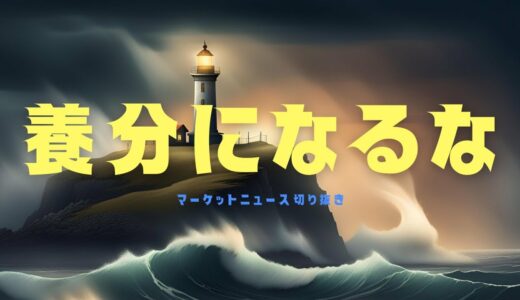 【2024.10.10】アルトコインを買って養分になるな