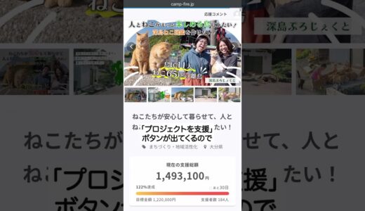 クラウドファンディングのやり方　#クラファン #クラウドファンディング #深島