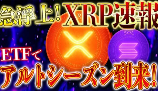 XRPリップルを超える⁉️【ETF申請ラッシュでアルトコインシーズン到来🔥】新型ETFとその銘柄とは…#xrp #リップル #ビットコイン #暗号資産 #仮想通貨