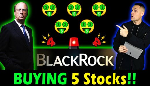 ブラックロックが今買っている5銘柄！😲