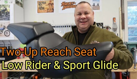 Harley-Davidson Reach Seat for Low Rider and Sport Glide