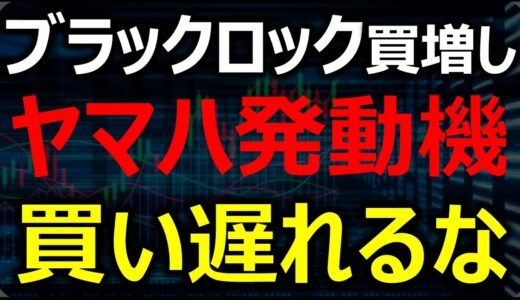 【ヤマハ発動機】ブラックロックが買い増し！ヤマハ発動機が本命株に